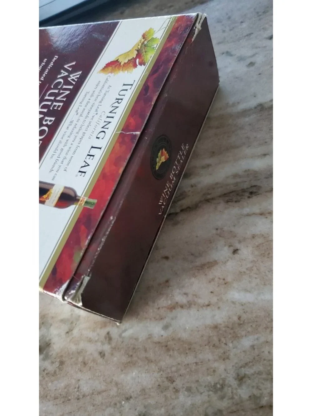 Turning Leaf Wine Bottle Vacuum Sealer TL1634BK